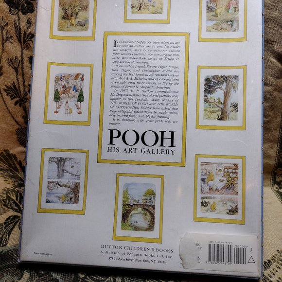 Pooh: His Art Gallery, 8 Watercolor Prints for Framing - Picture 4 of 12